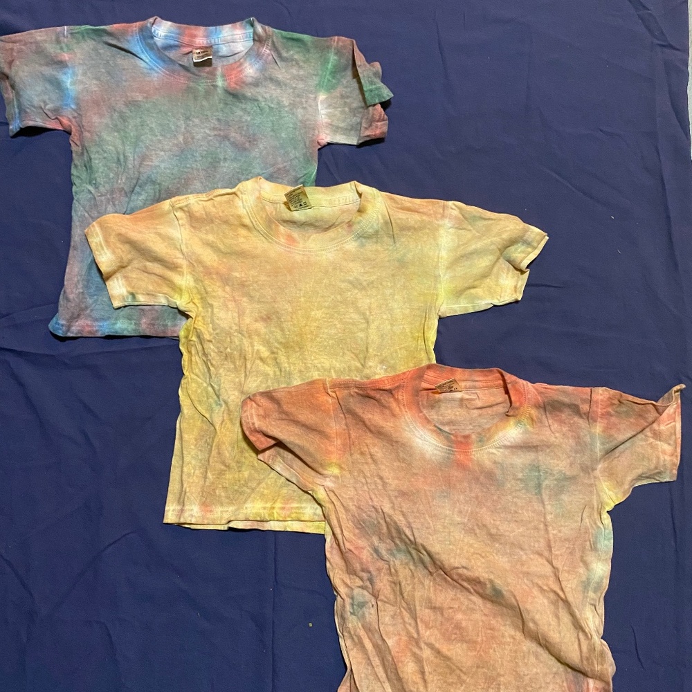 Tye Dye T-shirts (custom-made)